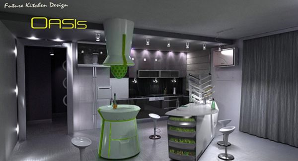 Oasis Kitchen A futuristic concept Ecofriend
